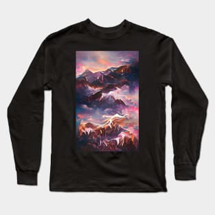 Mountains Long Sleeve T-Shirt